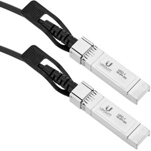 Cable de cobre pasivo DAC UBIQUITI UDC-3 UniFi 10G de 3 metros para SFP+