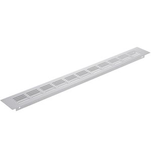 Rejilla de ventilación para zócalo aluminio 450x50mm
