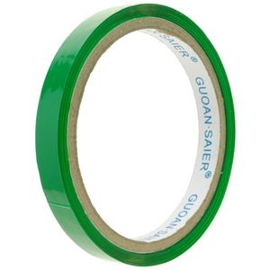 Cinta adhesiva verde para precintadora cierra bolsas de plástico