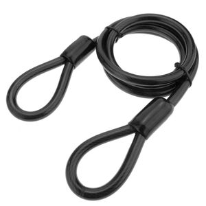 Cable de seguridad acero doble lazo con protección exterior 8x1000mm