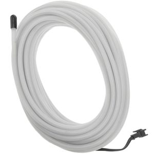 Cable electroluminiscente blanco de 5mm en bobina 5m de cable con pilas