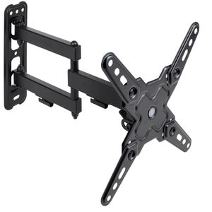 Soporte pantalla LCD a pared para TV de 13"- 43" articulado 66-370 mm