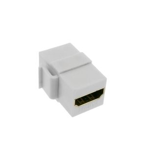 Keystone HDMI de HDMI-A hembra a HDMI-A hembra para patch panel con marco 110