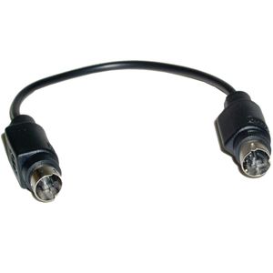 Adaptador Video SVHS-4 a SVHS-7 (MiniDIN4-M/MiniDIN7-M)