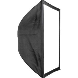 Ventana difusora de luz Softbox rectangular de 60x60 cm para estudio fotográfico