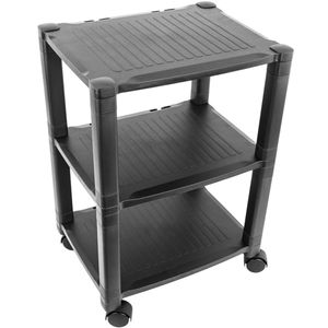 Mesa auxiliar para impresora Carro con ruedas con pasacables