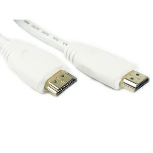 Cable HDMI 1.4 blanco 50cm