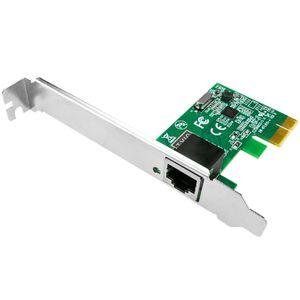 Tarjeta PCI-Express PCIe ethernet Gigabit 10/100/1000 Base-TX RJ45