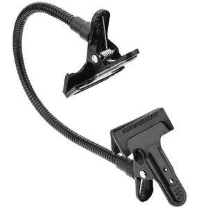 Brazo flexible 50cm con 2 pinzas para soporte de reflectores y difusores de luz