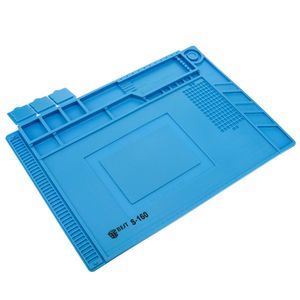 Superficie para trabajo de silicona de sobremesa para estación de soldadura antiestática 454x298 mm
