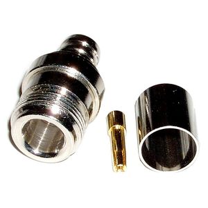 Conector Crimpable HDF-400 (N-Hembra Aéreo)