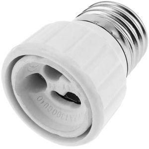 Adaptador casquillo de bombilla E27 a GU10