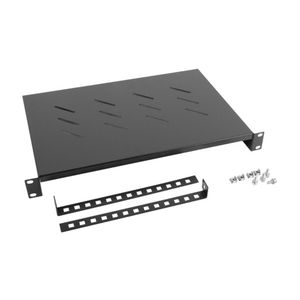 Bandeja fija para armario rack 19" fijación frontal 1U profundidad de 300 mm Lanberg AK-1004-B