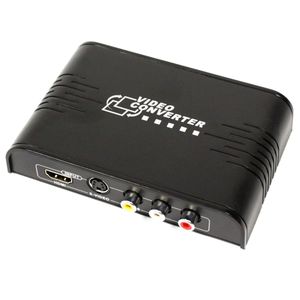 Conversor de vídeo compuesto CVBS y SVHS a HDMI con audio estéreo