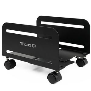 Soporte metàlico TooQ con ruedas para CPU color negro