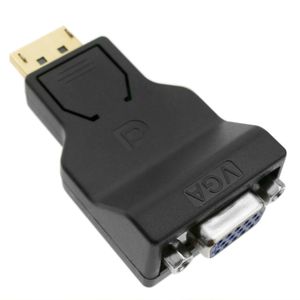 Adaptador compacto de DisplayPort macho a VGA hembra