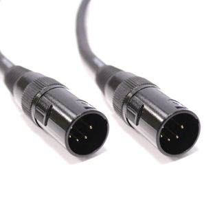 Cable DMX DMX512 XLR 5pin macho a XLR 5pin macho 3m