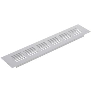 Rejilla de ventilación para zócalo aluminio 250x50mm