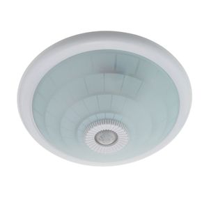 Lámpara E27 con detección de movimiento para 2 bombillas E27