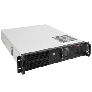 Caja rack 19" IPC ATX 2U 2x5.25" 4x3.5" fondo 550mm