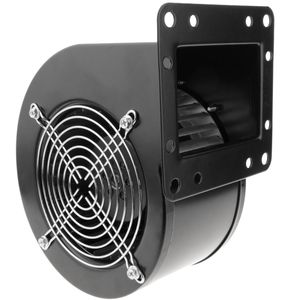 Extractor de aire centrífugo radial para ventilación industrial 2560 rpm cuadrado 220x209x125 mm