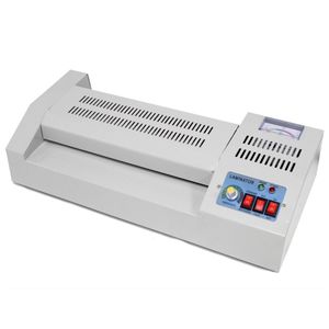 Plastificadora térmica A4 Laminadora de documentos en caliente y frío 480W