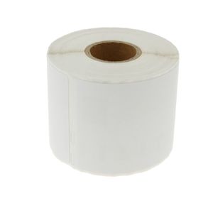 Rollo bobina de 320 etiquetas adhesivas compatibles con Dymo S0722440 y Dymo 99015 54x70mm