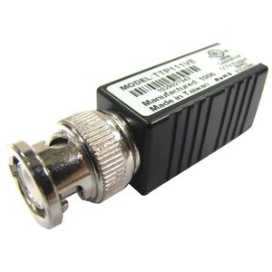 Transceptor de vídeo pasivo BNC a terminal block de 2pin TTP111VE