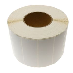 Rollo bobina de 3000 etiquetas adhesivas para impresora térmica directa 101.6x38.1mm
