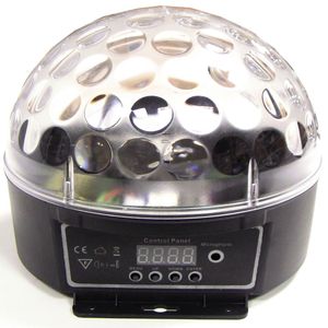 Bola LED DMX512 luz RGB cristal