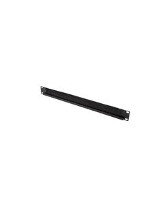 Panel cepillo pasacables abierto rack 19"; Lapara Networking