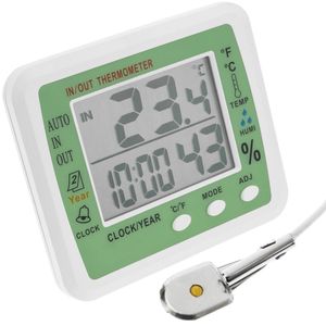 Termómetro higrómetro y reloj digital DW-0219