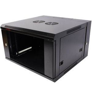 Rack 19" mural doble puerta