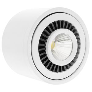Foco LED de superficie Lámpara COB 9W 220VAC 6000K blanca 85mm