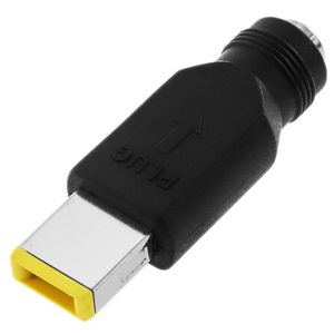 Adaptador Jack de Alimentación Universal 2.1 x 5.5 mm a tipo Rectangular