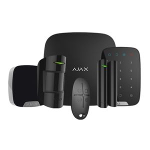 Ajax Hubkit KS - Kit de alarma profesional Certificado Grado 2 - negro