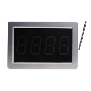 Visor LED para sistema de llamada inalámbrico 999 códigos 194x129 mm para restaurante hospital