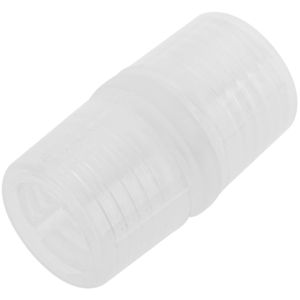 Conector tubo-tubo de 2 pin para cables de 1 cm de diámetro con protectores