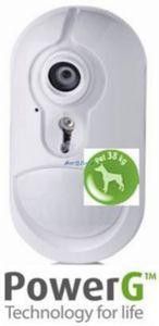 Visonic NEXT CAM K9 - sensor PIR con cámara a color, inmunidad mascotas hasta 38Kg