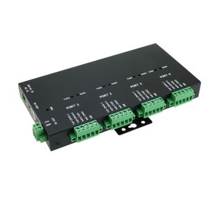 Adaptador industrial USB 2.0 a RS232 RS422 RS485 de 4 puertos