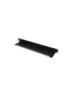 Panel cepillo pasacables con retenedor rack 19"; Lapara Networking