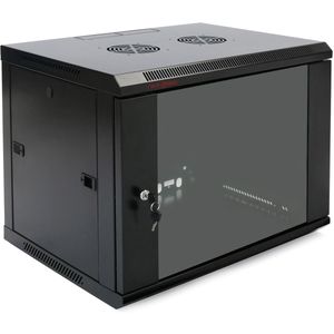 Armario rack mural 19'' 6U 600x300x370mm pared SOHORack de RackMatic
