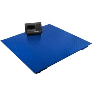 Balanza industrial de plataforma 80x80 cm Báscula de suelo 4000 Kg