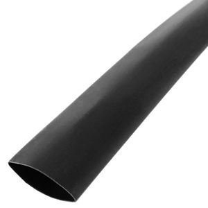 Tubo termoretráctil negro de 12,7mm en bobina de 3m