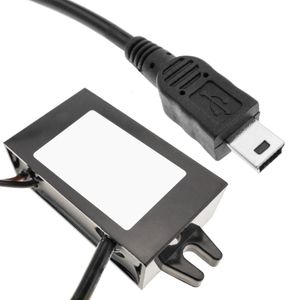 Conversor DC-DC 15W de 12V a 5V 3A con conector USB miniUSB-macho