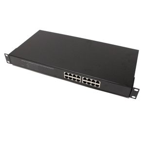 POE-Switch 10/100Mbps IEEE802.3af RACK19 16 puertos