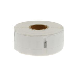 Rollo bobina de 500 etiquetas adhesivas compatibles con Dymo S0722550 y Dymo 11355 19x51mm