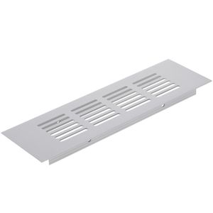 Rejilla de ventilación para zócalo aluminio 200x60mm