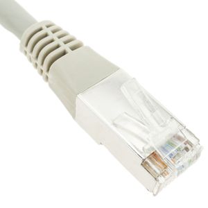 Cable de red ethernet RJ45 LSHF FTP Cat.6 gris 7 m
