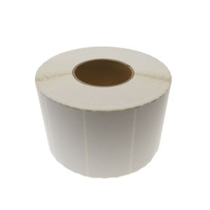Rollo bobina de 2500 etiquetas adhesivas para impresora térmica directa 101.6x50.8mm